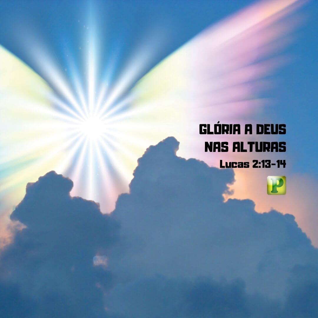 GLÓRIA A DEUS NAS ALTURAS - Lucas 2:13-14