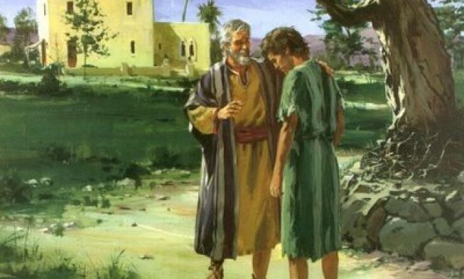 O irmão do filho pródigo – Lucas 15:25 img