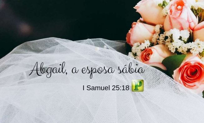 I Samuel 25:18, 23-28, 32-35, 39-42 – Abgail, a esposa sábia – Casamento img