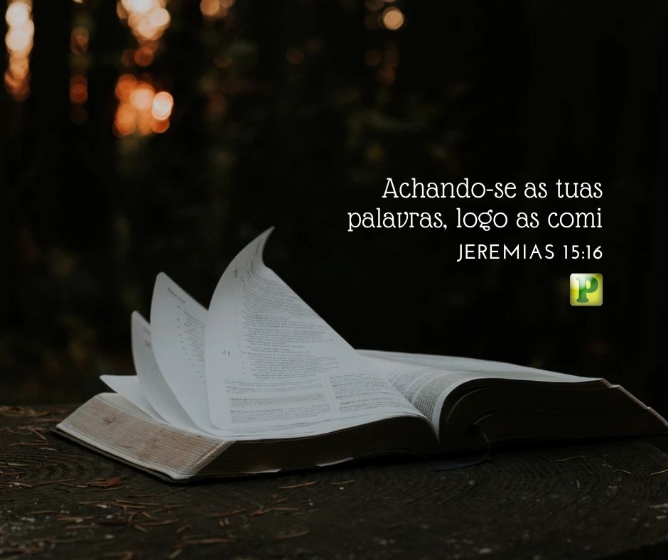 Esboço de Pregação - Jeremias 15:16