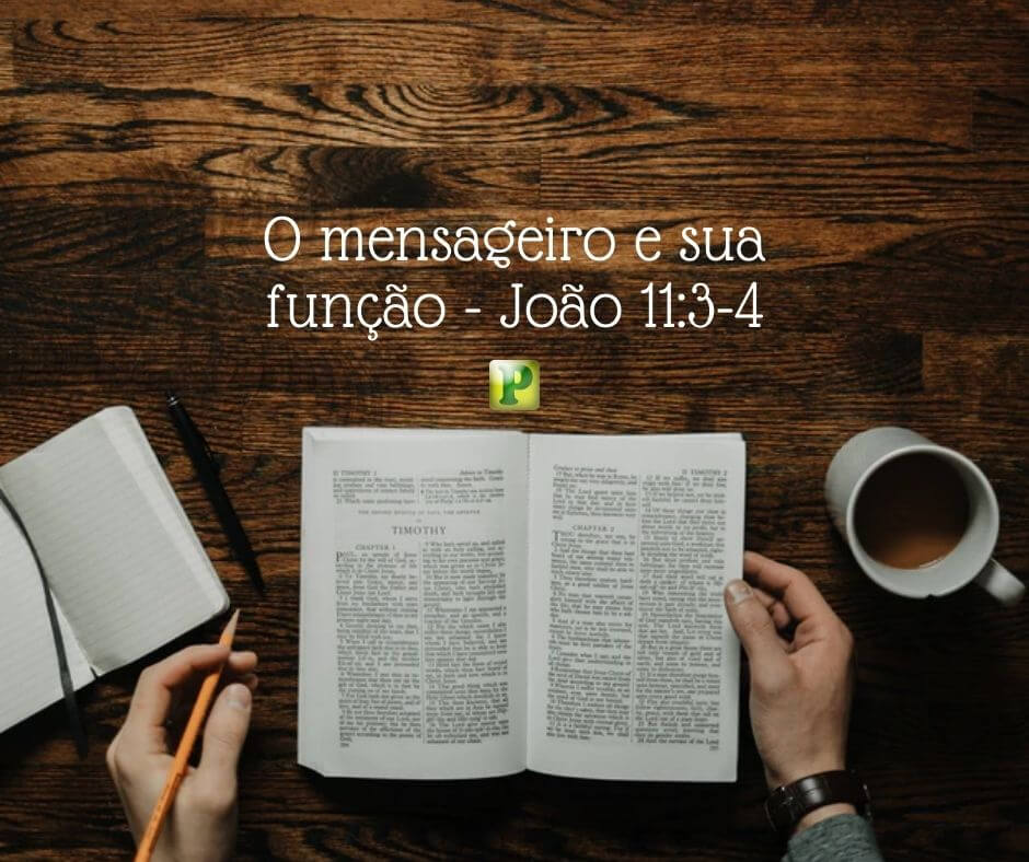 O mensageiro e sua função - João 11:3-4