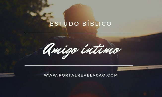 Amigo íntimo – João 15:15 img