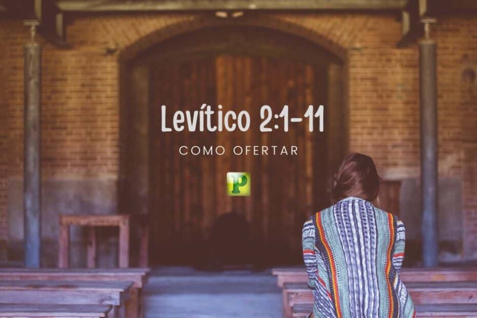 How to give - Leviticus 2:1-11