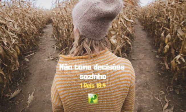 1 Reis 19:4 – Não tome decisões sozinho img