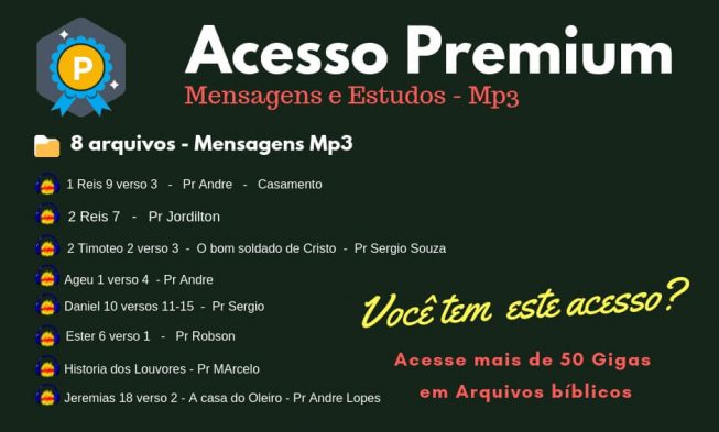 Mensagens Mp3 – 07-03-2019 img