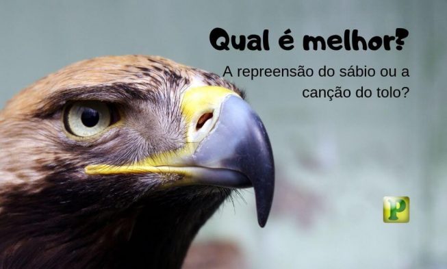 Eclesiastes 7:5 – Repreensão do Sábio img