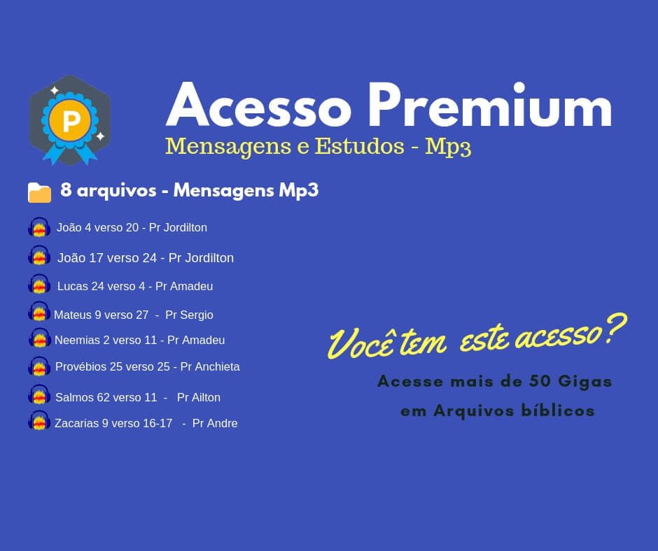 8 Mensagens em Mp3