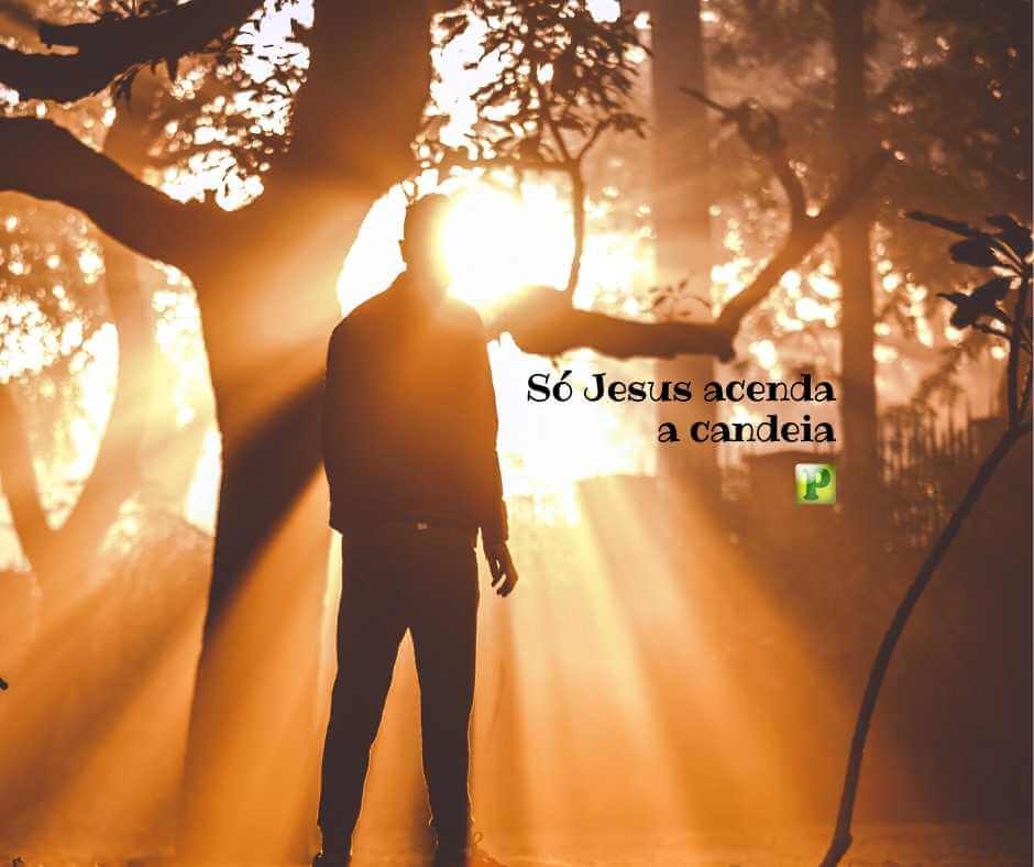 Só Jesus acenda a candeia - Salmo 18:28