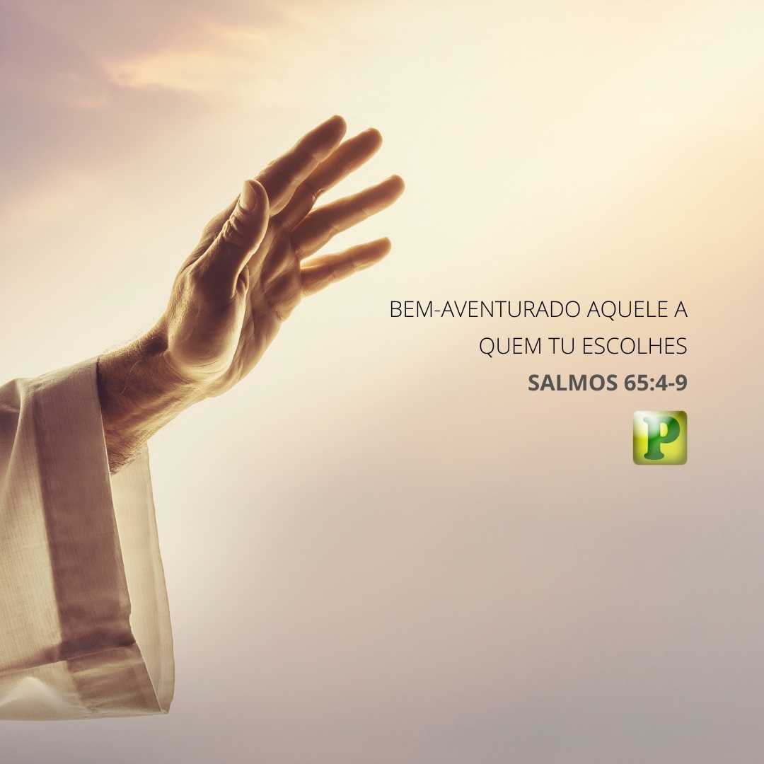 Bem-aventurado aquele a quem tu escolhes - Salmos 65:4-9