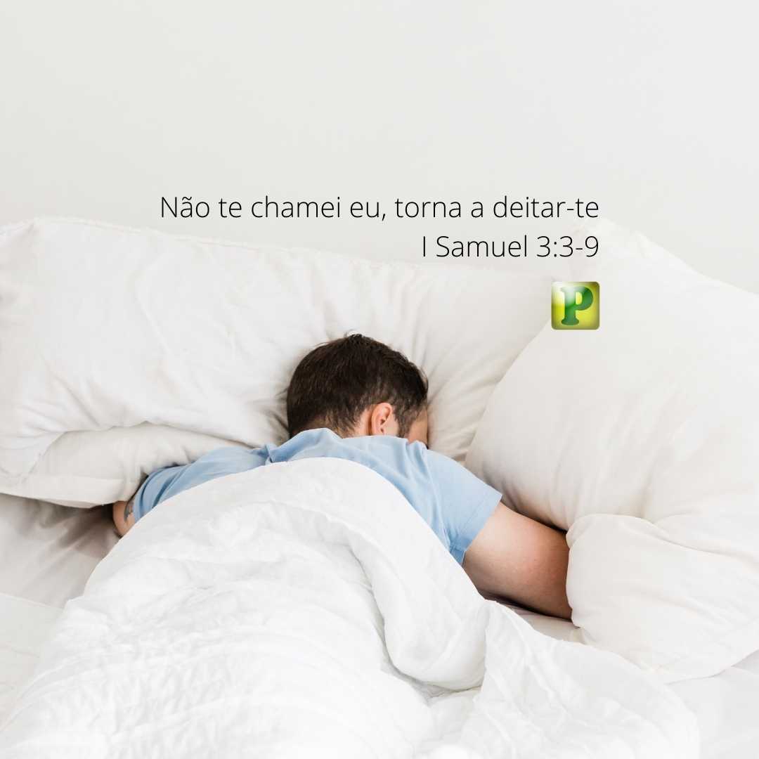 I didn't call you, go back to bed - I Samuel 3:3-9