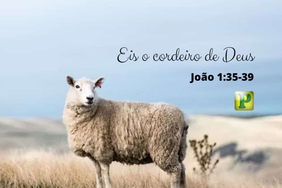 Eis o cordeiro de Deus - João 1:35-39