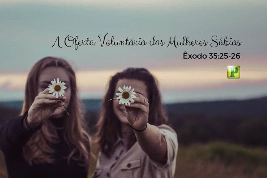 A Oferta Voluntária das Mulheres Sábias - Êxodo 35:25-26