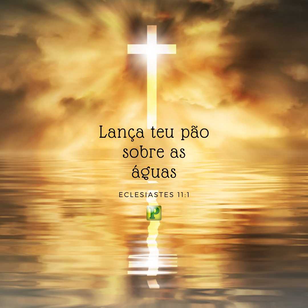 Lança teu pão sobre as águas - Eclesiastes 11:1