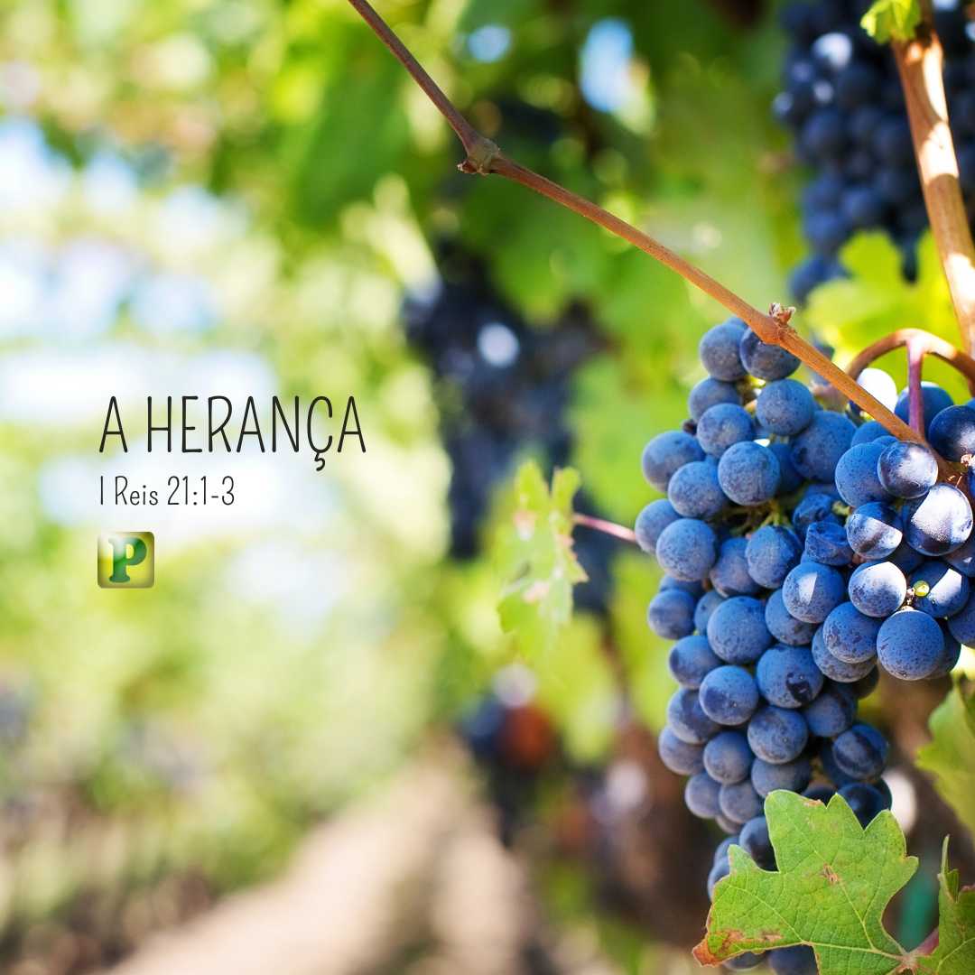 A herança - 1 Reis 21:1-3