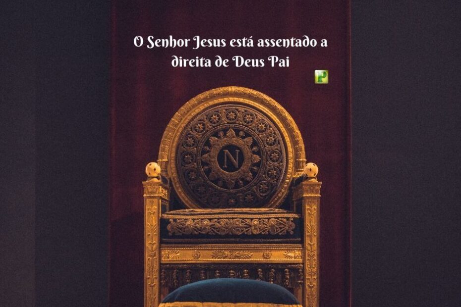 Salmo 110:1 - Está assentado à direita de Deus Pai