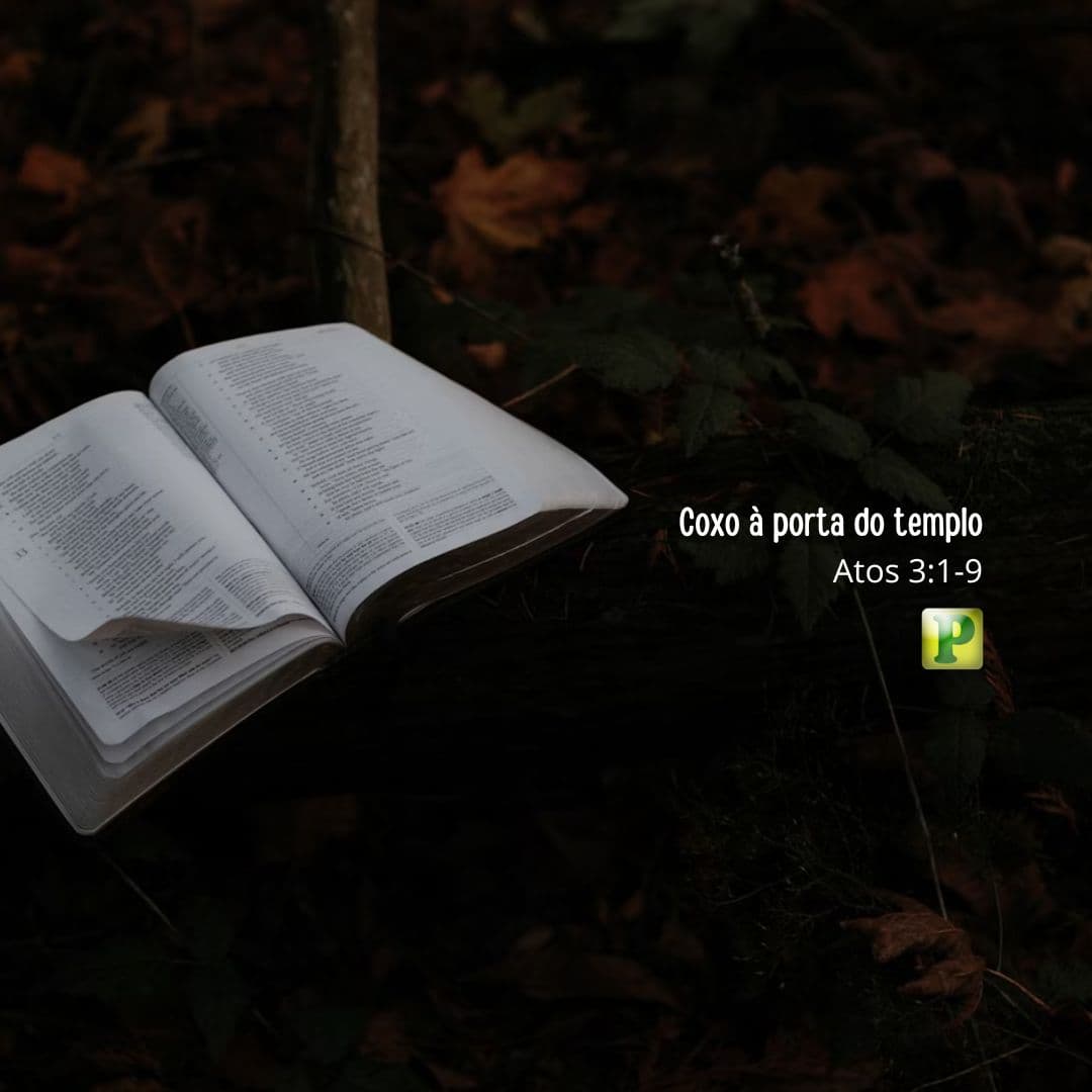 Coxo à porta do templo - Atos 3:1-9