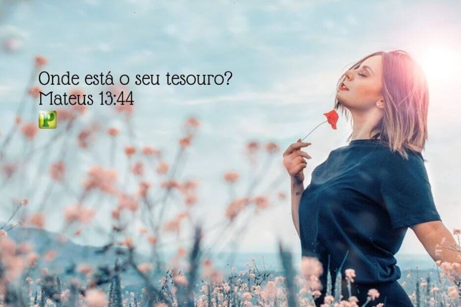 Onde está o seu tesouro? - Mateus 13:44