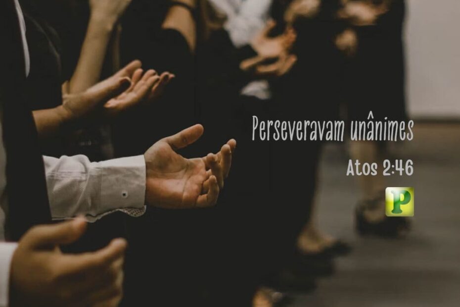 Perseveravam unânimes - Atos 2:46