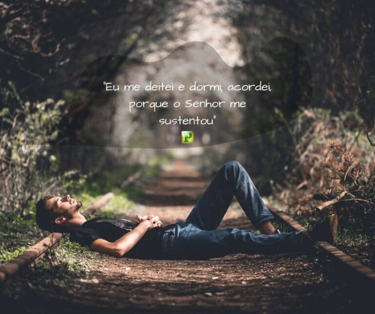 Eu me deitei e dormi - Salmo 3:5