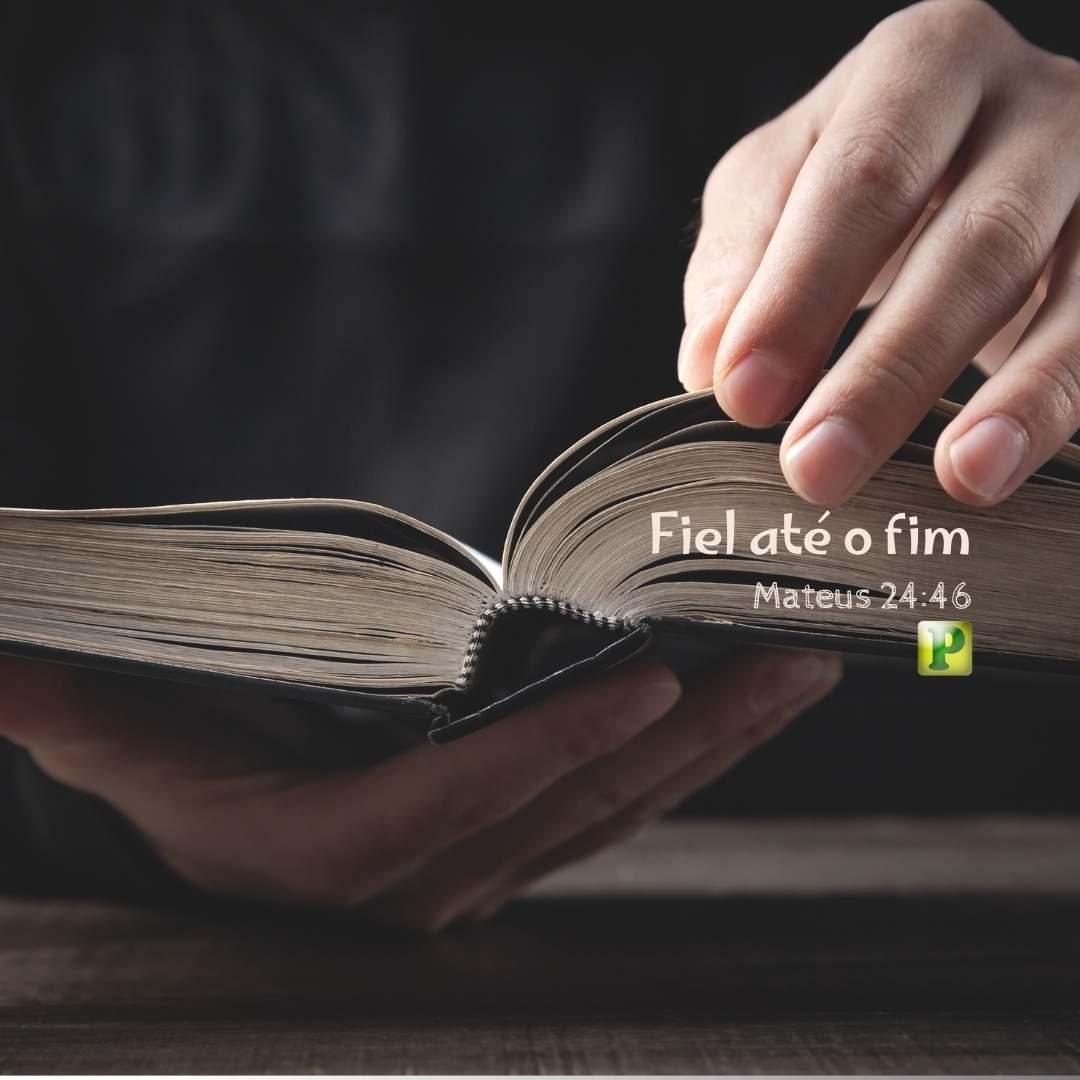 Fiel até o fim - Pregação Textual em Mateus 2446