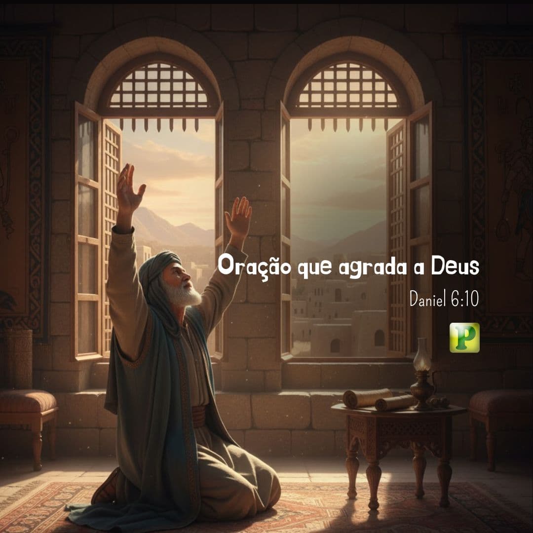 Oração que agrada a Deus - Daniel 6:10