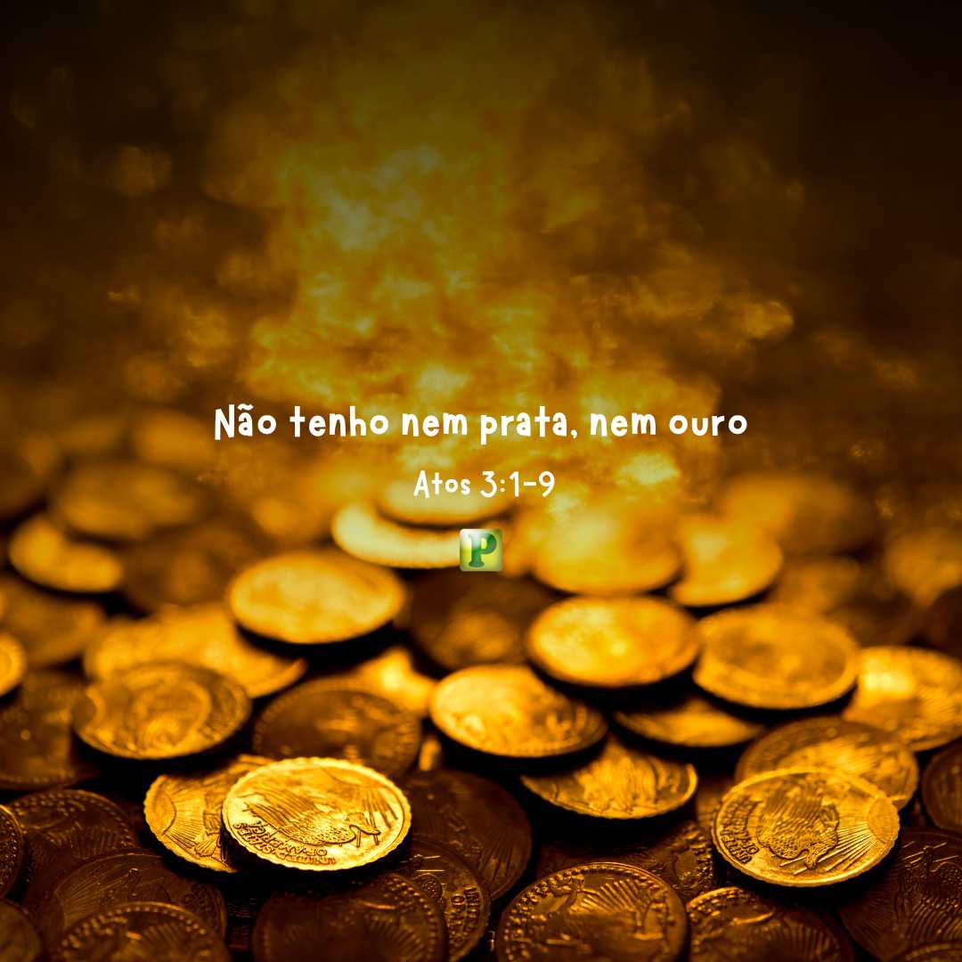Não tenho nem prata, nem ouro - Esboço de Pregação Textual em Atos 3:1-9