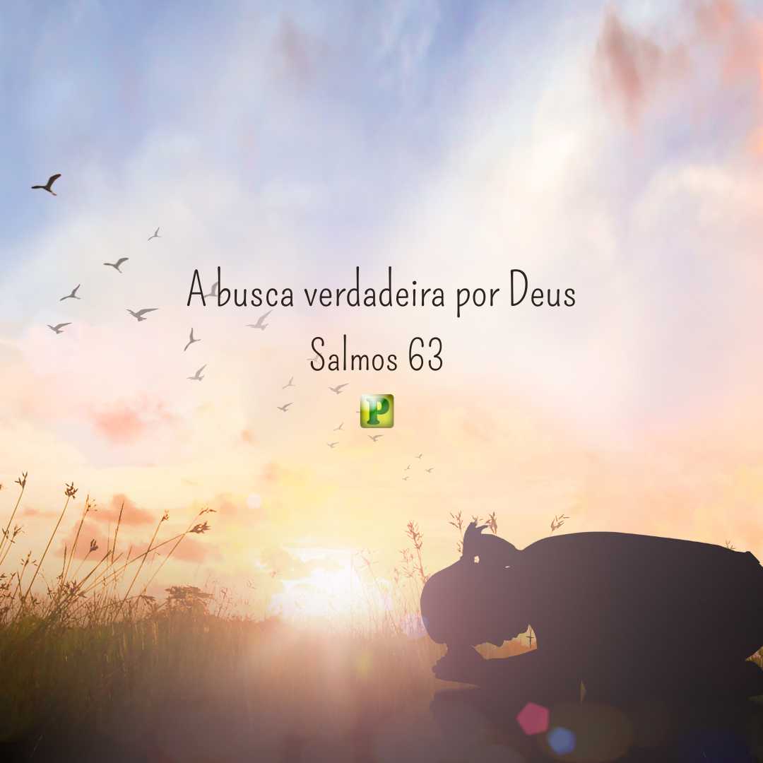 A busca verdadeira por Deus - Pregação Expositiva em Salmos 63