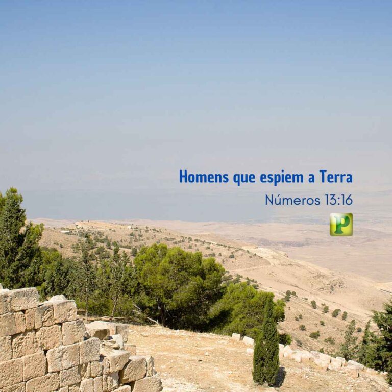 Homens que espiem a Terra – Números 13:16