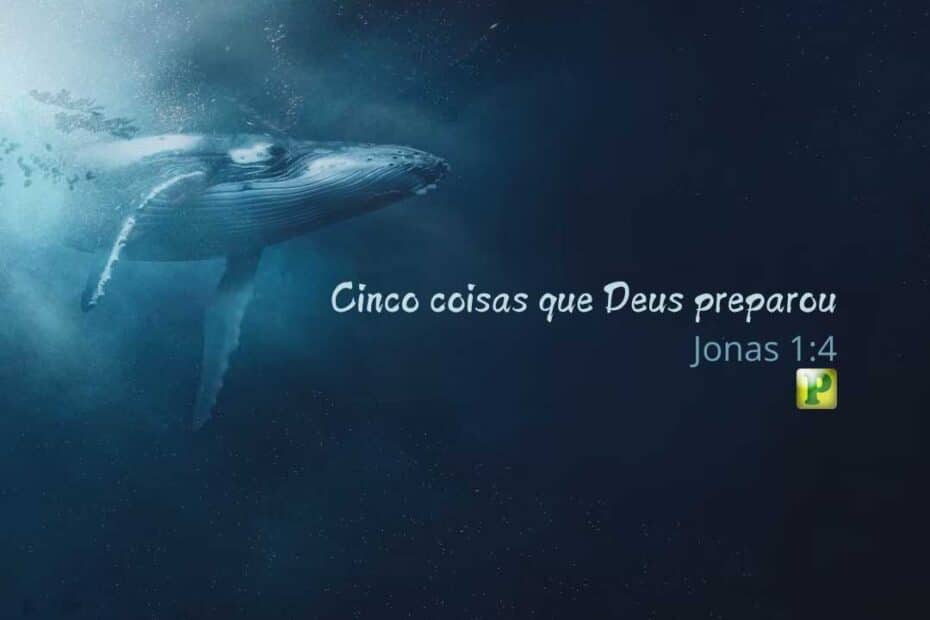 Cinco coisas que Deus preparou - Jonas 1:4