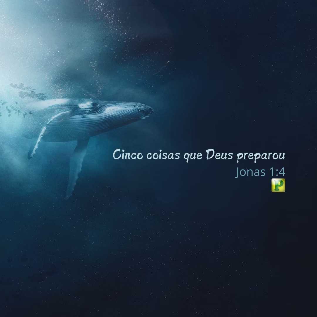 Cinco coisas que Deus preparou - Pregação Temática em Jonas 1:4