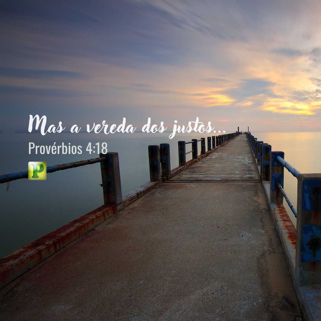 Pregação Textual em Provérbios 4:18 - Mas a vereda dos justos...