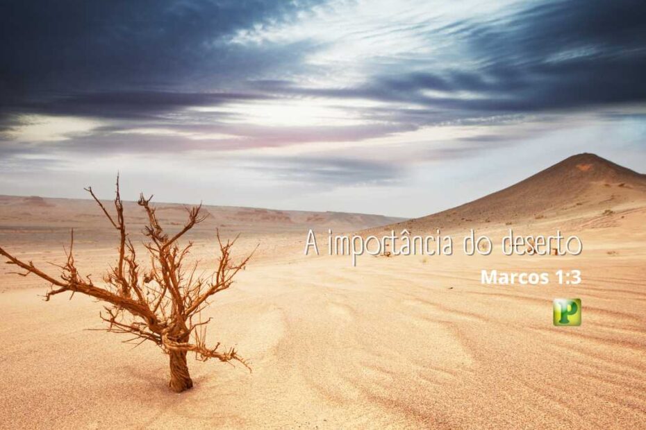 A importância do deserto - Esboço de Pregação em Marcos 1:3