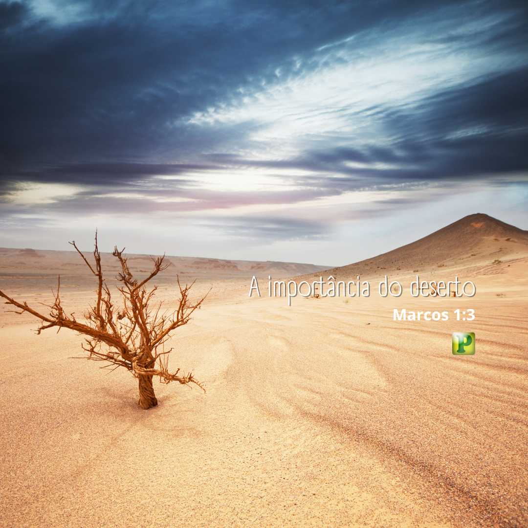A importância do deserto - Esboço de Pregação em Marcos 1:3