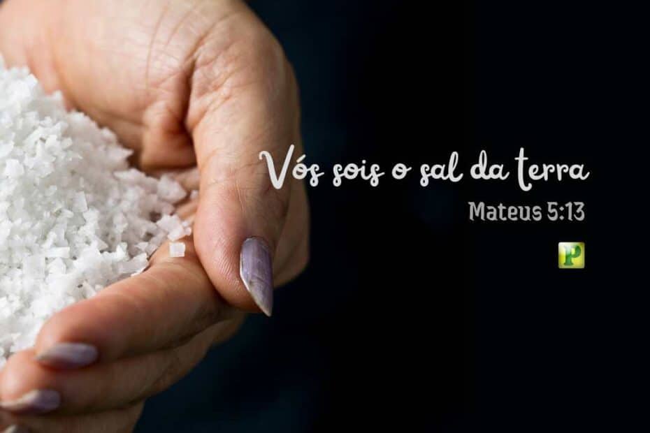 You are the salt of the earth - Matthew 5:13