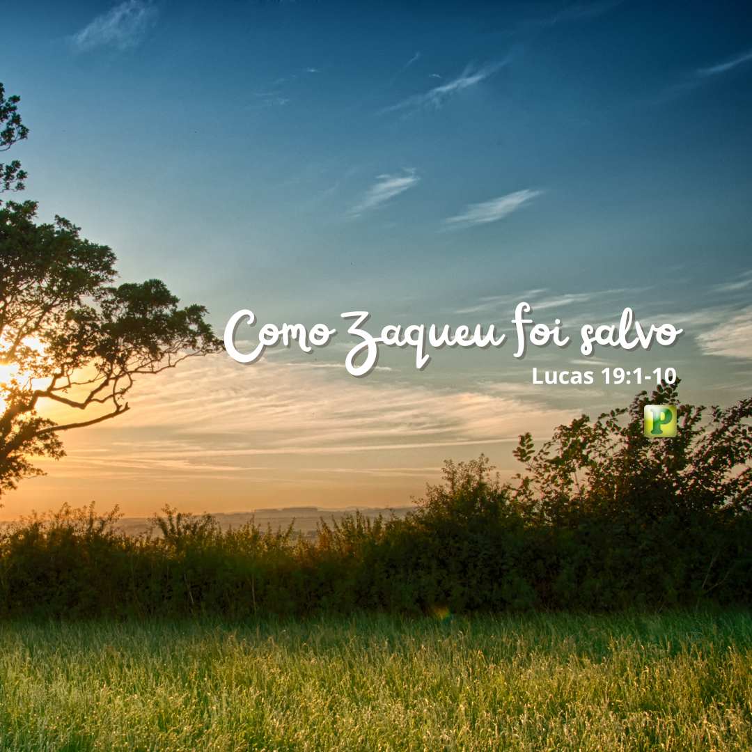 Como Zaqueu foi salvo - Lucas 19:1-10