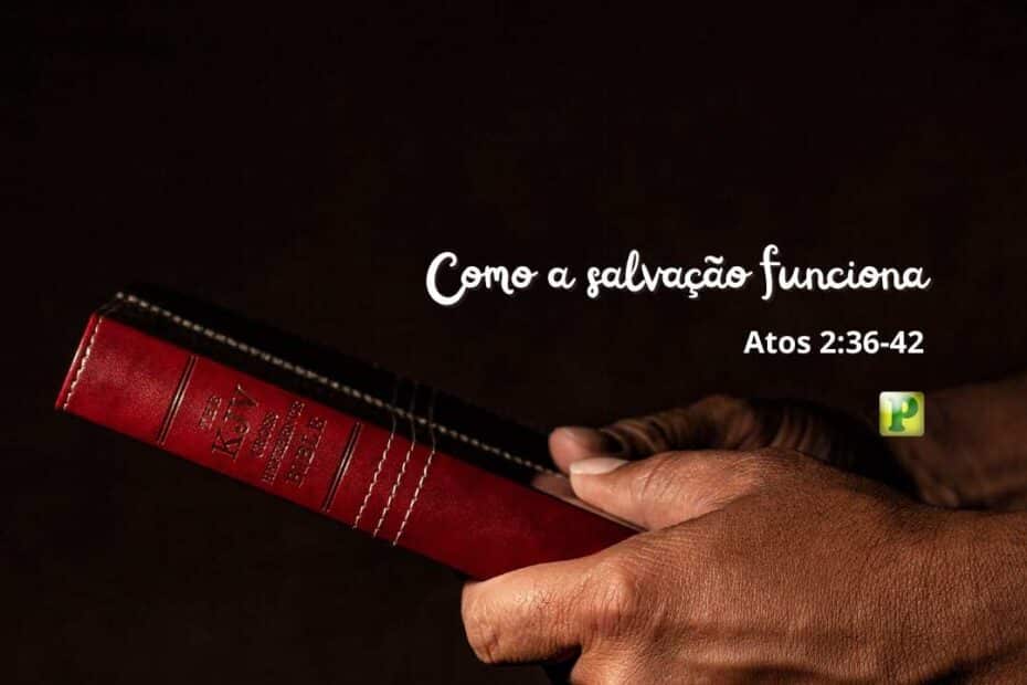 Como a salvação funciona - Atos 2:36-42