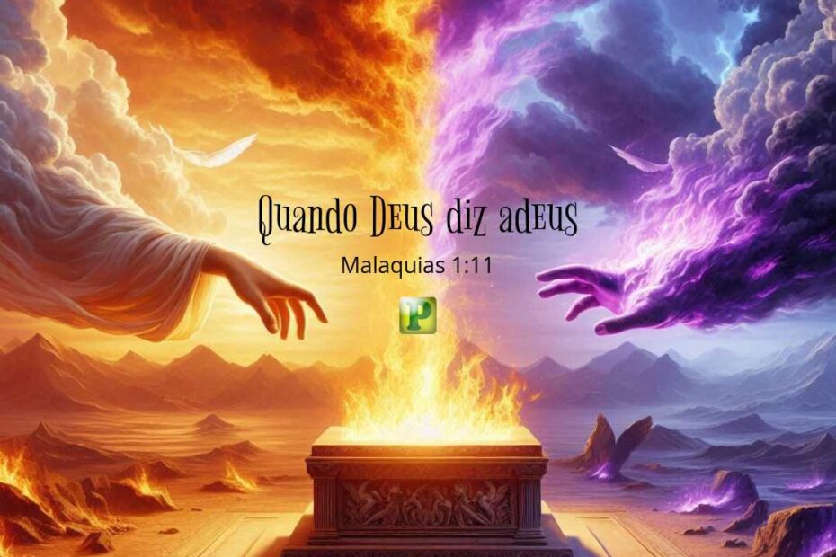 Quando Deus diz adeus - Malaquias 1:11