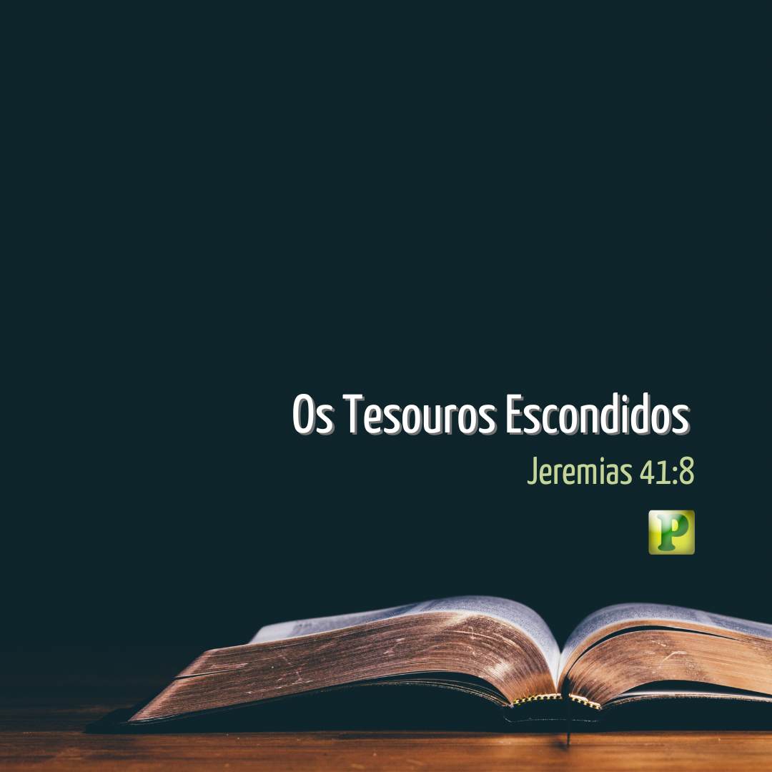 Os Tesouros Escondidos - Jeremias 41:8