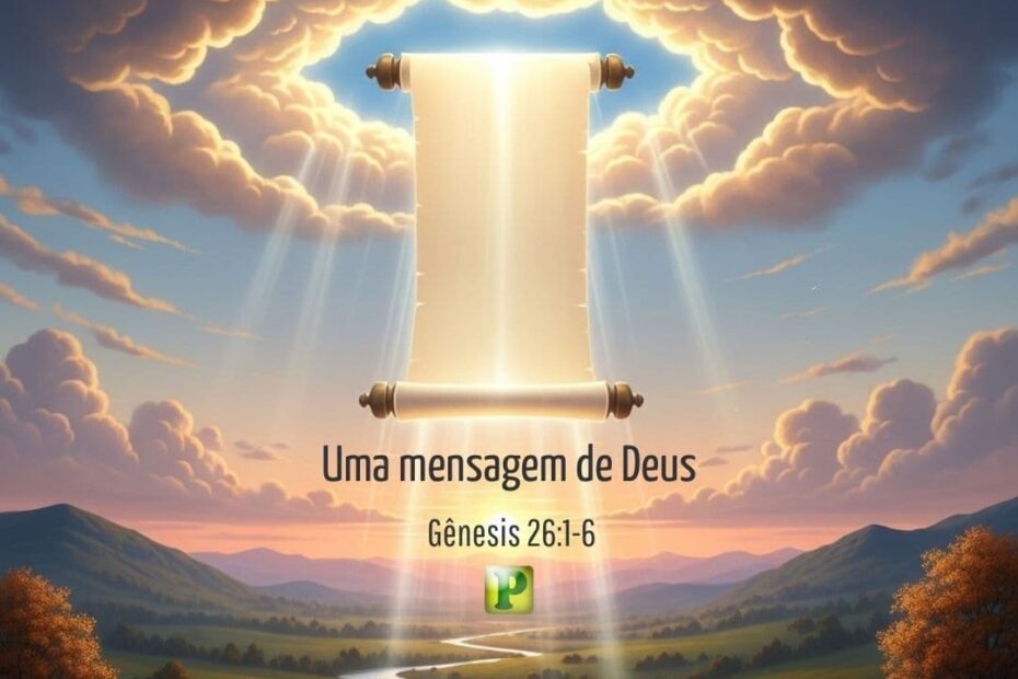 Uma mensagem de Deus - Gênesis 26:1-6