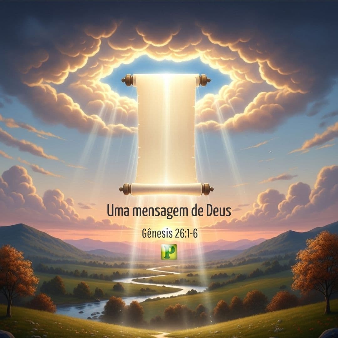Uma mensagem de Deus - Gênesis 26:1-6