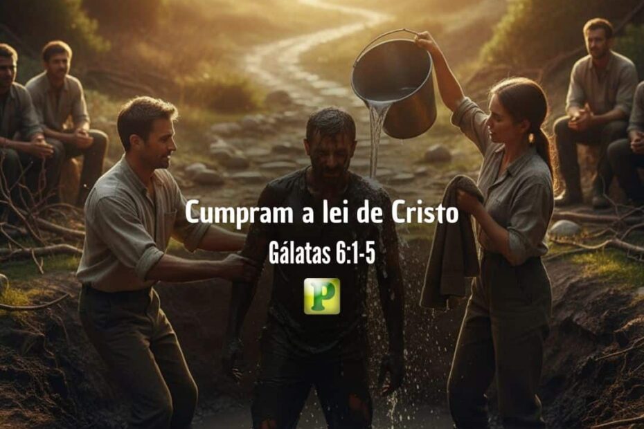 Cumpram a lei de Cristo - Gálatas 6:1-5