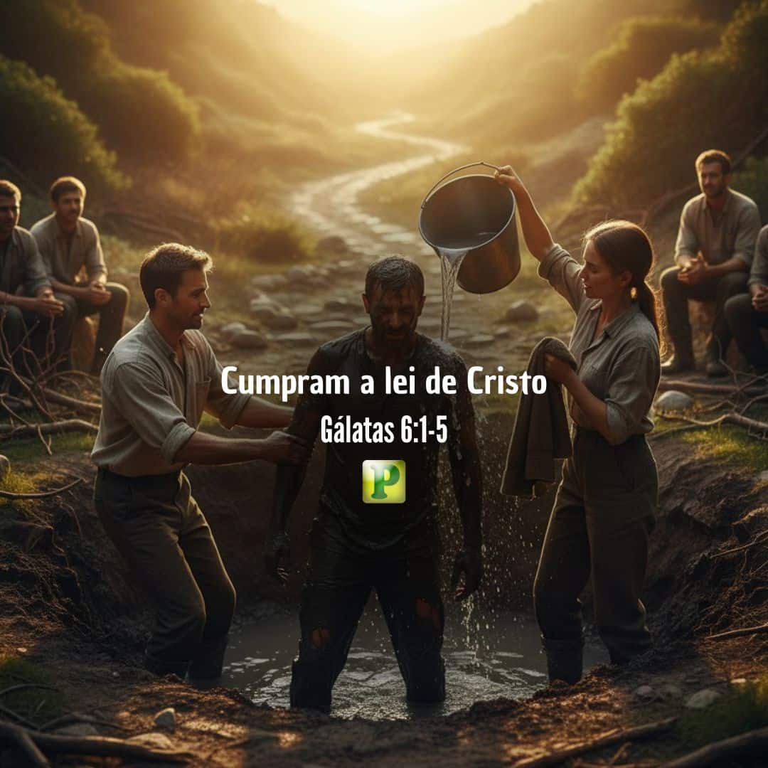 Cumpram a lei de Cristo - Gálatas 6:1-5