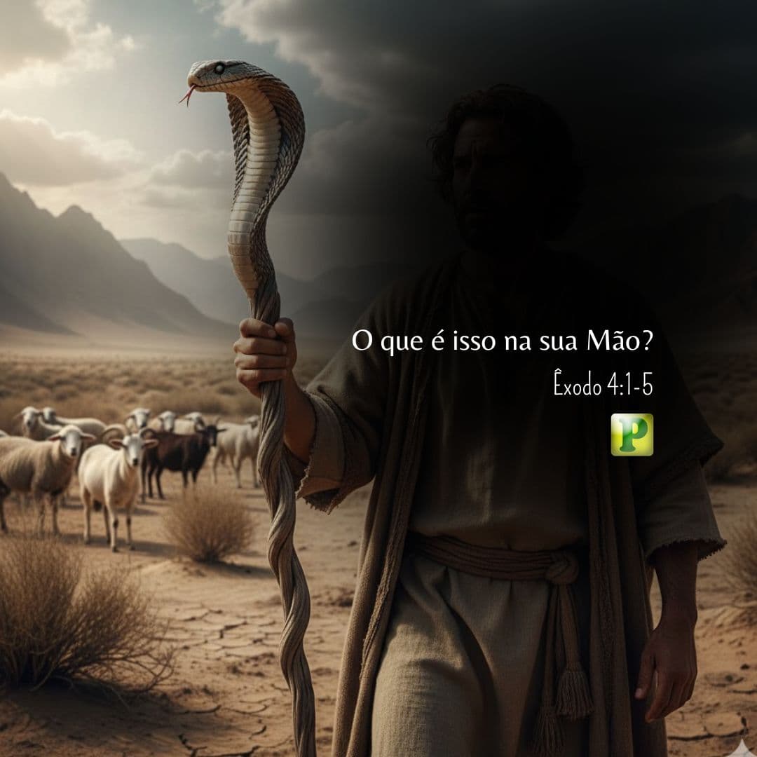 Êxodo 4:1-5 - O que é isso na sua Mão?