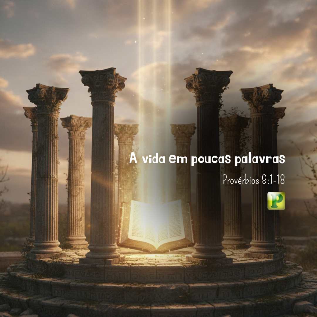 A vida em poucas palavras - Provérbios 9:1-18