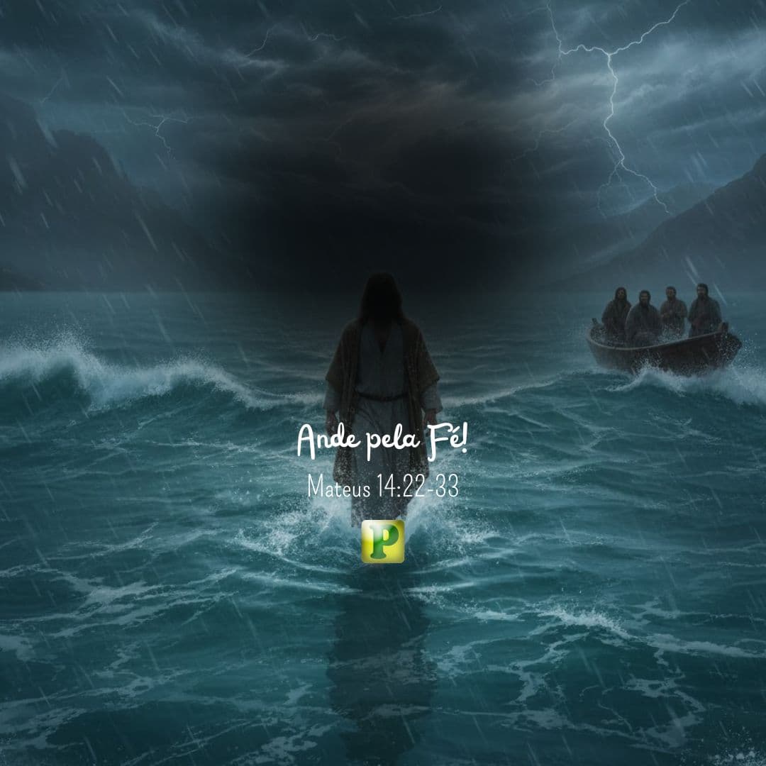 Ande pela Fé! - Mateus 14:22-33