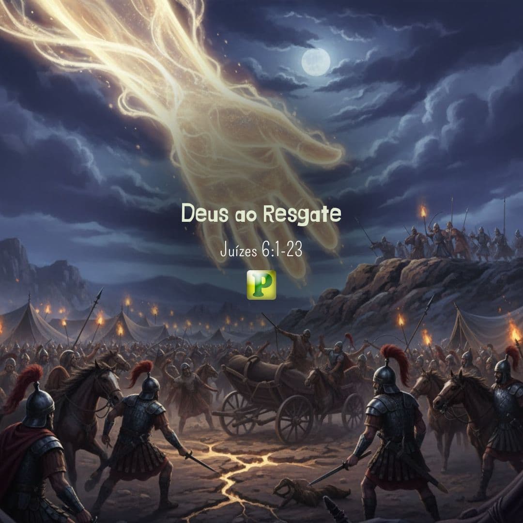 Deus ao Resgate - Juízes 6:1-23