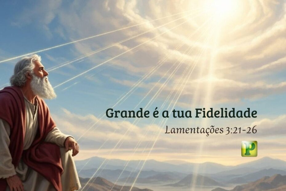 Grande é a tua Fidelidade - Lamentações 3:21-26