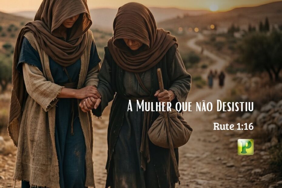A Mulher que não Desistiu - Rute 1:16