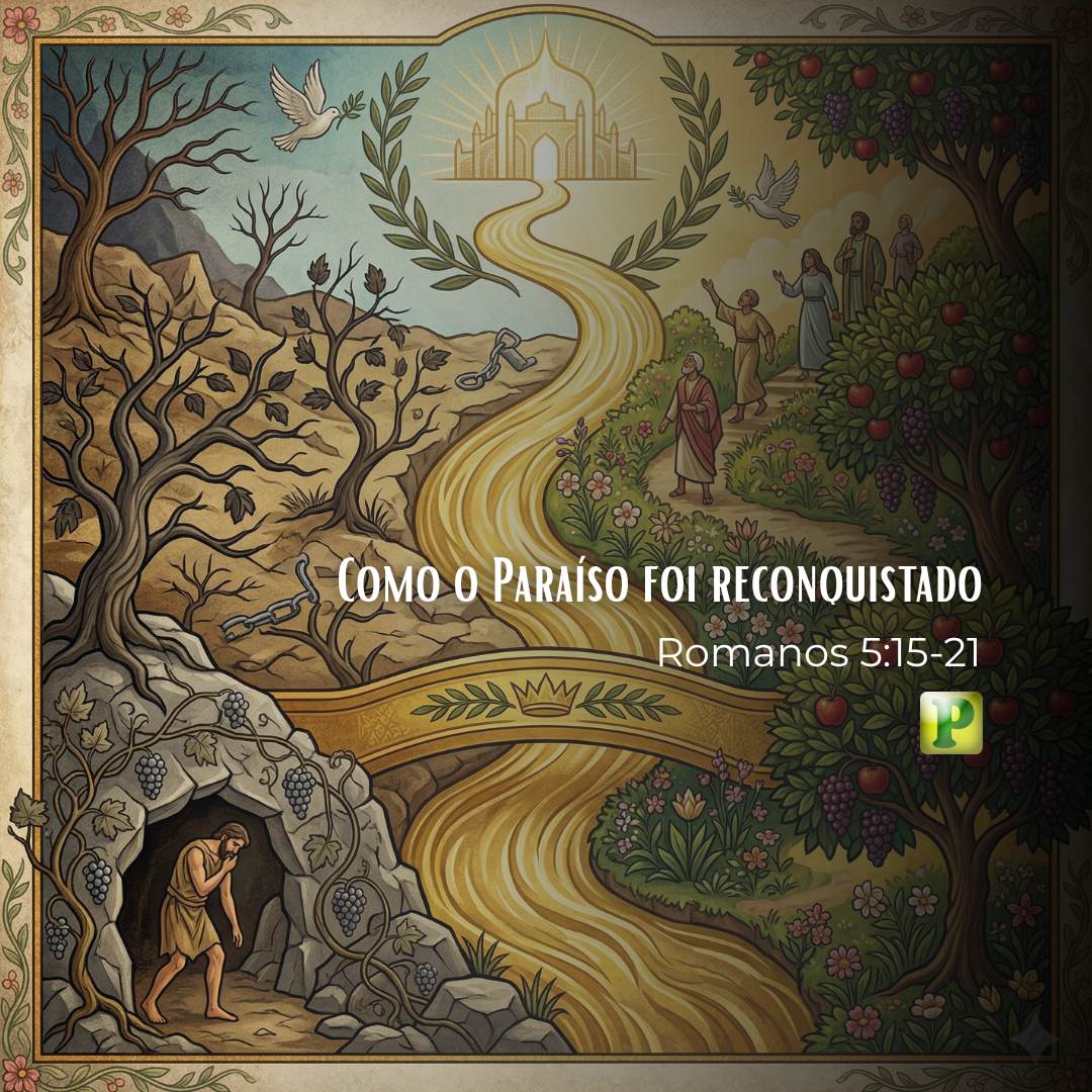Como o Paraíso foi reconquistado - Romanos 5:15-21