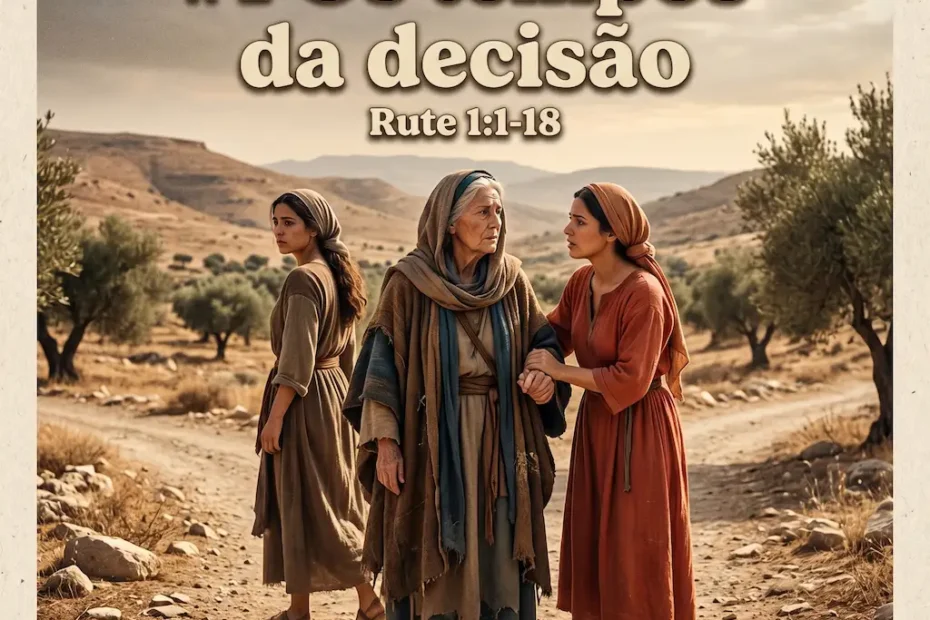 #1 Os tempos da decisão - Rute 1:1-18